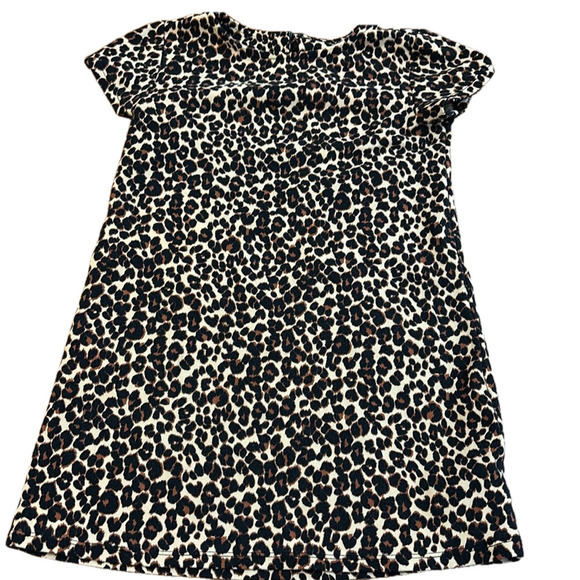 Old Navy 5T adorable girls Cheetah Dress with little black bow in the back - Picture 1 of 4